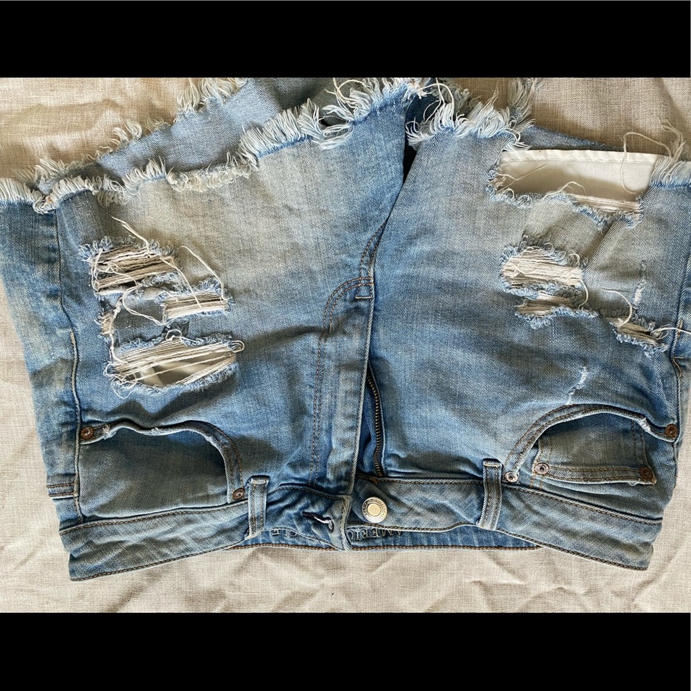 American eagle denim shorts